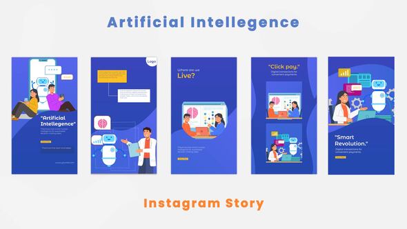 Artificial Intelligence Instagram Story