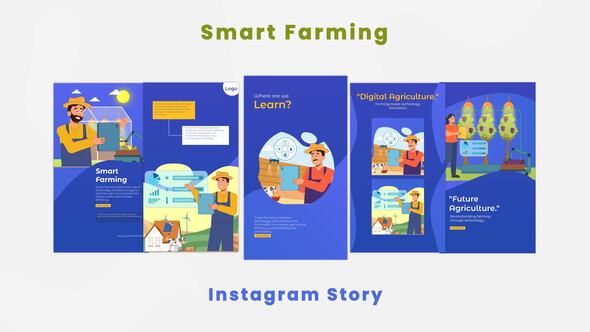 Smart Farming Technology Instagram Story