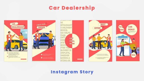 Car Dealerships Instagram Story