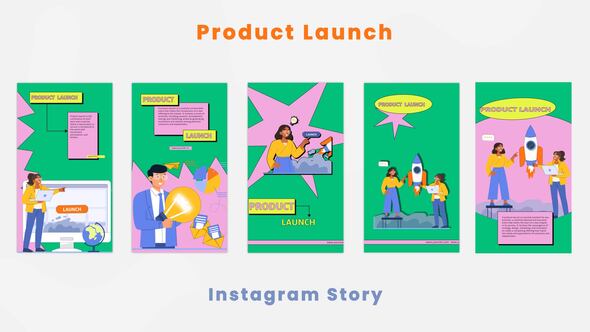 Product Launch Instagram Story