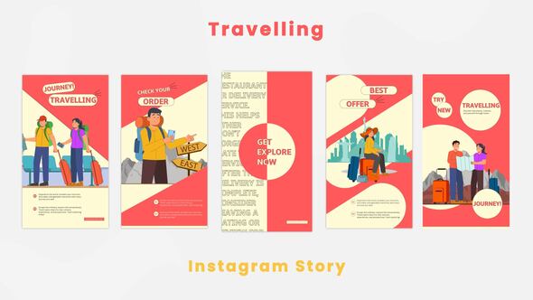 Enjoy Travelling Instagram Story
