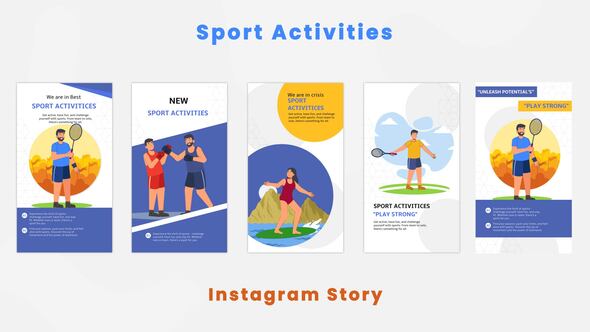 Ground Sport Activities Instagram Story