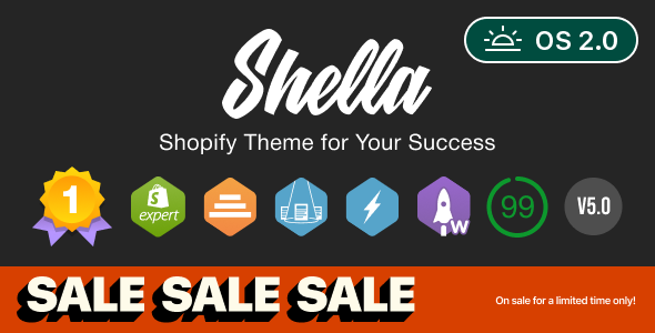 Shella - Multipurpose Shopify Theme. Fast, Clean, and Flexible. OS 2.0