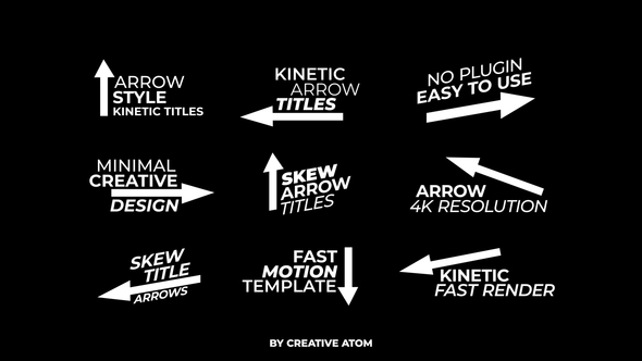 Arrows Titles | FCPX & Apple Motion