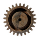 Wooden gear on white background - PhotoDune Item for Sale