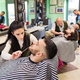 Professional barbers working in barbershop - PhotoDune Item for Sale