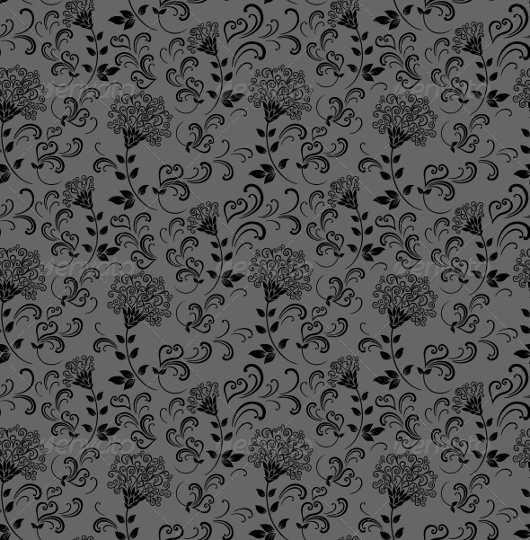 Floral Seamless Pattern - Patterns Decorative