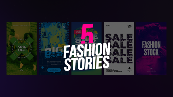 5 Fashion Stories | Premiere Pro