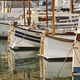 Traditional balearic boats, llauts. Soller harbor.  Mallorca island - PhotoDune Item for Sale