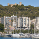Bellver castle and Palma Mallorca harbor. Mediterranean coast. Travel Spain - PhotoDune Item for Sale