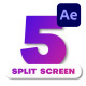 Vertical Multiscreen - 5 Split Screen - VideoHive Item for Sale