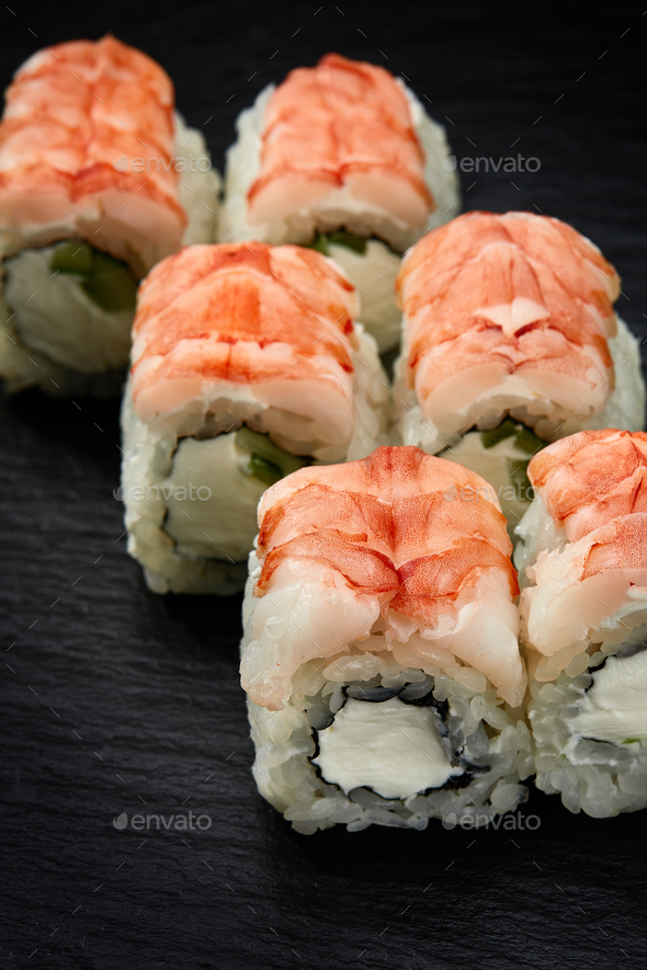 Cream Cheese and Crab Sushi Rolls Recipe