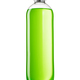 Green isotonic sport energy drink in a transparent bottle isolated on white background. - PhotoDune Item for Sale