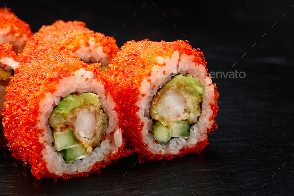 Cream Cheese and Crab Sushi Rolls Recipe