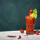 Bloody Mary classic alcoholic cocktail drink with tomato juice, vodka, lemon, celery, hot sauce - PhotoDune Item for Sale