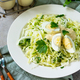 Vegan salad with cabbage, eggs, cucumber.  - PhotoDune Item for Sale