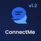 ConnectMe - Chat Application HTML Template