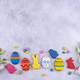 Easter cookies in shape of eggs and bunny - PhotoDune Item for Sale