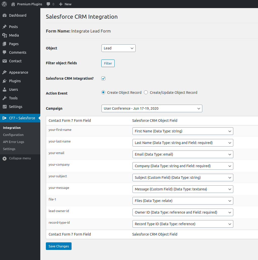 contact-form-7-salesforce-crm-integration-by-obtaincode-codecanyon