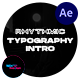 Rhythmic Typography Intro - VideoHive Item for Sale
