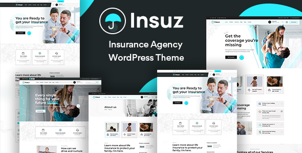 Insuz - Insurance Company WordPress Theme