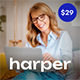 Harper -  Copywriter & Marketing Specialist WordPress Theme
