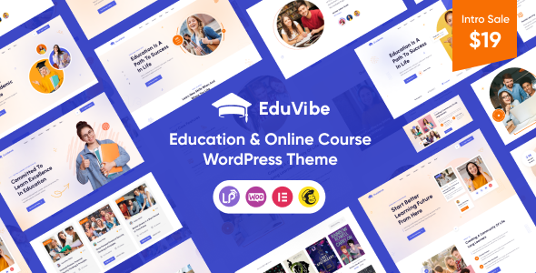 EduVibe – Education & Online Course WordPress Theme