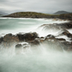 UK, Scotland, Isle of Lewis, cliff on stormy day, long exposure - PhotoDune Item for Sale