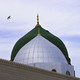 Medina  Saudi Arabia  Green Dome Close up -  Prophet Mohammed Mosque , Al Masjid an Nabawi - Silver - PhotoDune Item for Sale