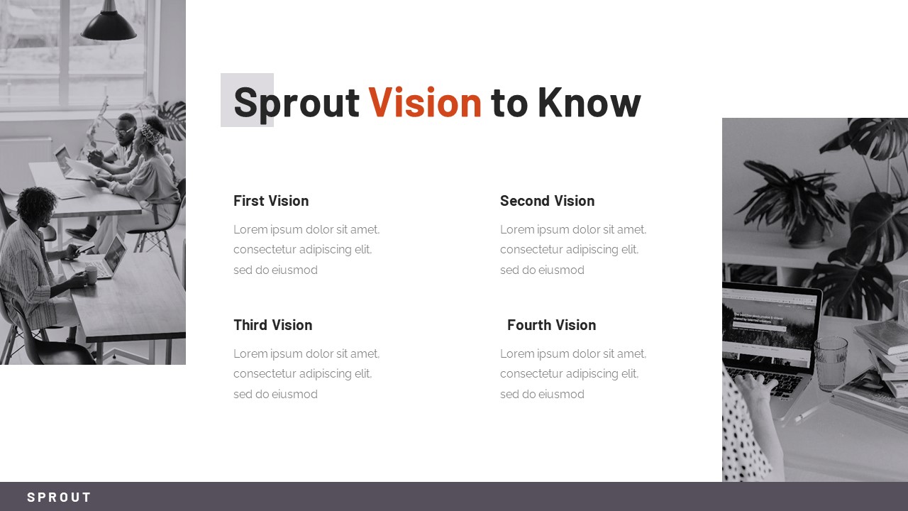 Sprout - Business Keynote Presentation Template, Presentation Templates
