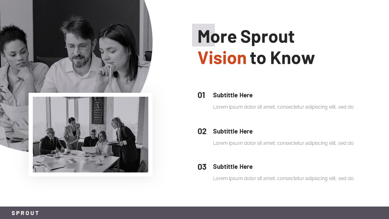 Sprout - Business Keynote Presentation Template, Presentation Templates