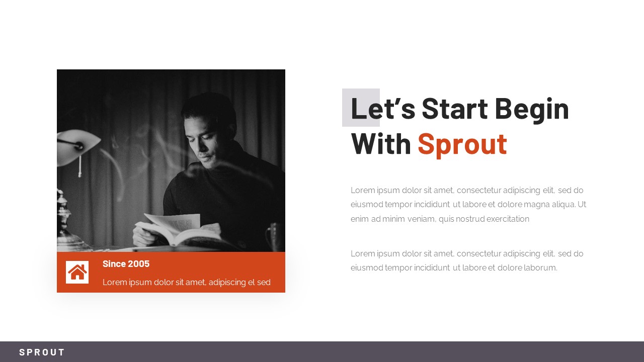 Sprout - Business Keynote Presentation Template, Presentation Templates