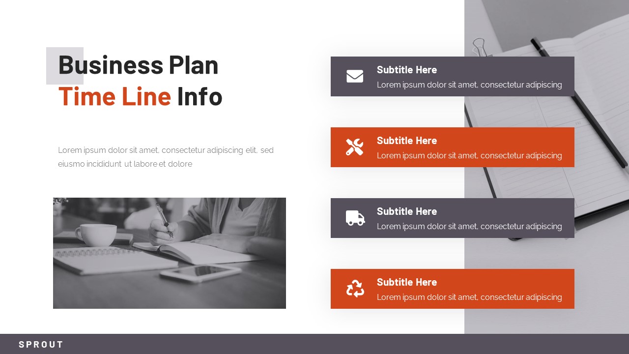 Sprout - Business Keynote Presentation Template, Presentation Templates