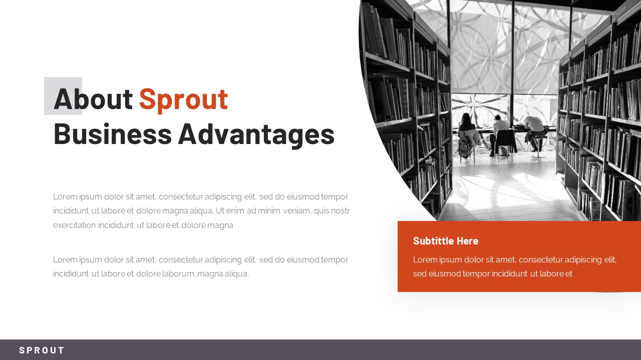 Sprout - Business Keynote Presentation Template, Presentation Templates