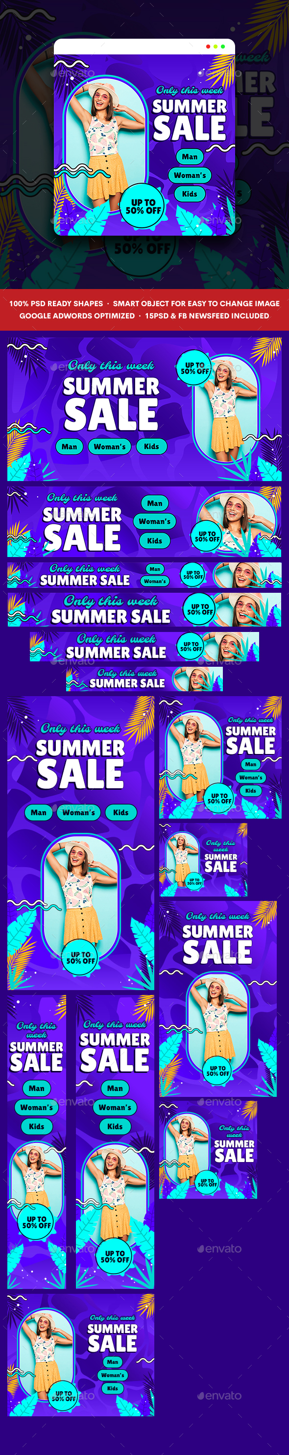 [DOWNLOAD]Summer Sale Banners Ad