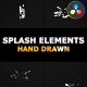 Liquid Splash Elements | DaVinci Resolve - VideoHive Item for Sale