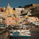Beautiful fishing village, Marina Corricella on Procida Island, Bay of Naples, Italy. - PhotoDune Item for Sale