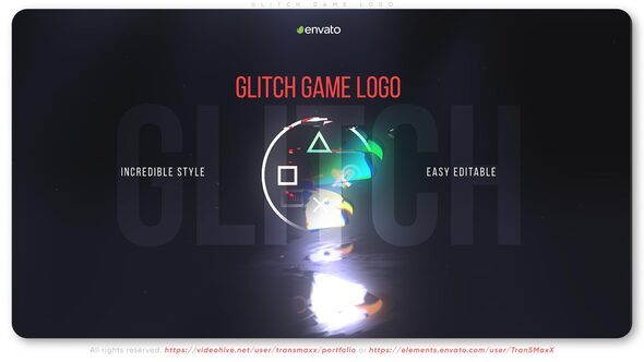 Glitch Game Logo
