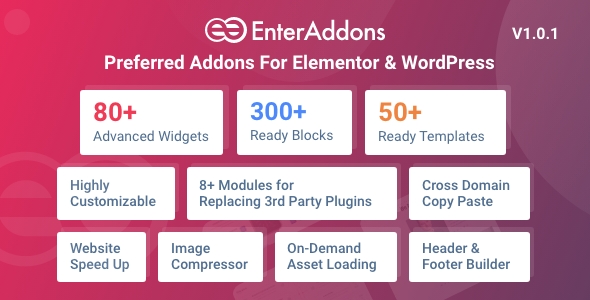 Enter Addons Pro  Preferred Addons For Elementor And WordPress