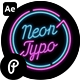 Typo Kit Neon Titles for After Effects - VideoHive Item for Sale