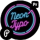 Typo Kit Neon Titles for Premiere Pro - VideoHive Item for Sale