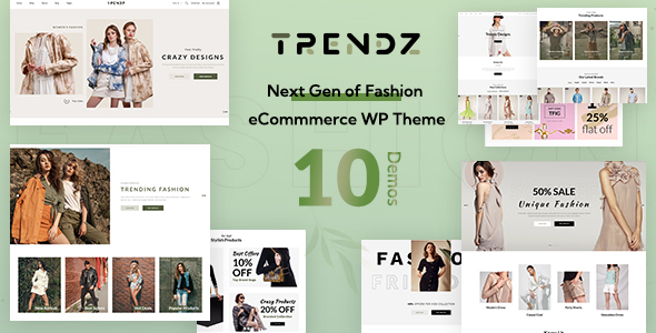Trendz - Fashion Store eCommerce Theme