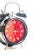 A red and black alarm clock - PhotoDune Item for Sale