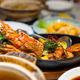 Taiwanese cuisine with lobster dish in restaurant - PhotoDune Item for Sale