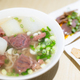 Soup dish with beef and noodles with dish of Tofu - PhotoDune Item for Sale