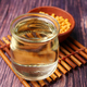 close up of Raw soy bean seed oil in a container  - PhotoDune Item for Sale