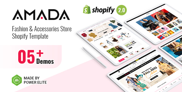 Amada – MultiFunctional Clothing Shop The Shopify 2.0 Theme