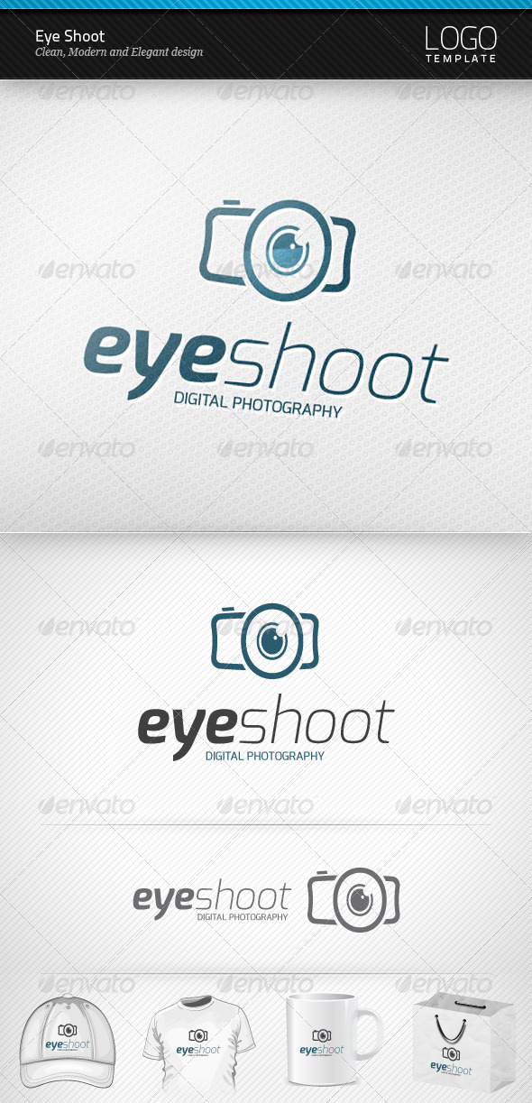 Eye Shoot Logo - Objects Logo Templates