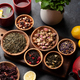 Various dried tea and teapot - PhotoDune Item for Sale