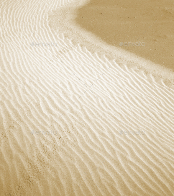 Sand in the desert - Stock Photo - Images